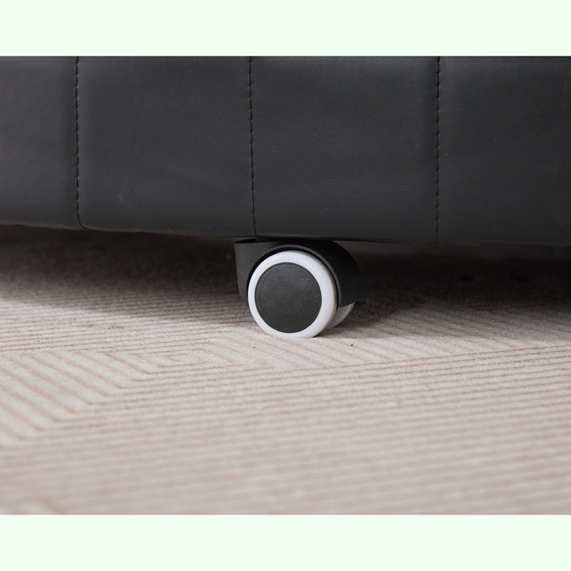 52.75'' Oversized Round Swivel sofa, Gray
