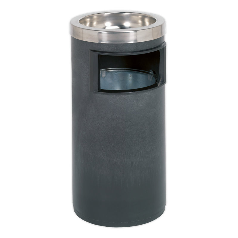 Sumiko Metal Kitchen Trash Can - 8L