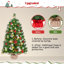 Ensemble de 2 arbres de Noël de table-102533575