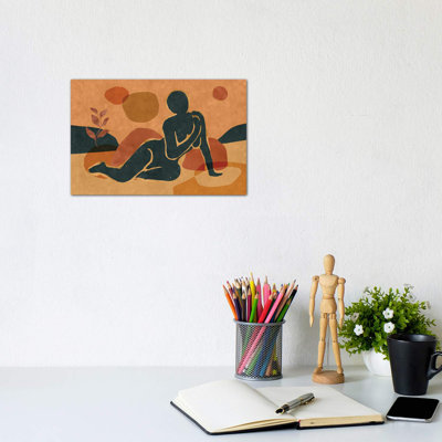 Woman Resting In The Nature II by Maximiliano Casal - Wrapped Canvas Print
