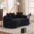 Boneless 65" Chenille Curved Sofa-78577156