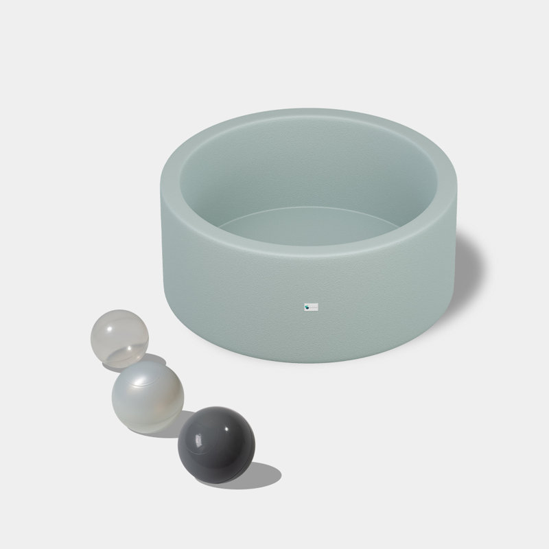Fosse à balles de 2,7 pi x 2,7 pi avec 200 balles de jeu, Sauge