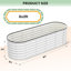 Metal Raised Garden Bed-456667366-456667367