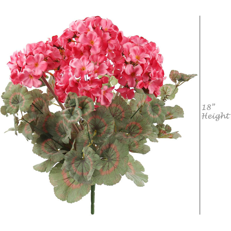 Arrangement de fleurs d'hortensia en soie - décor artificiel réaliste, Rose