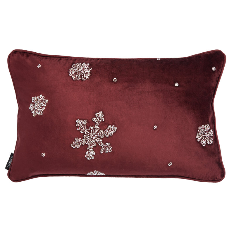 Throw Pillow, Maroon