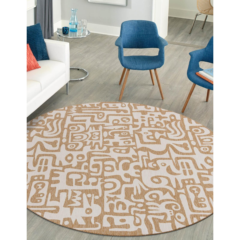 Tapis Aucun Nykeia, Rond 3 pi 1 po