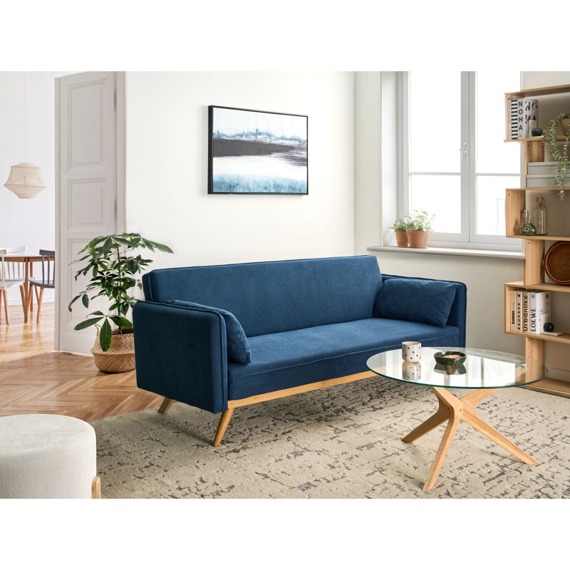Sofa Bed ASAA Fabric, Blue