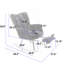 Chaise berçante moderne Marsa-102151936