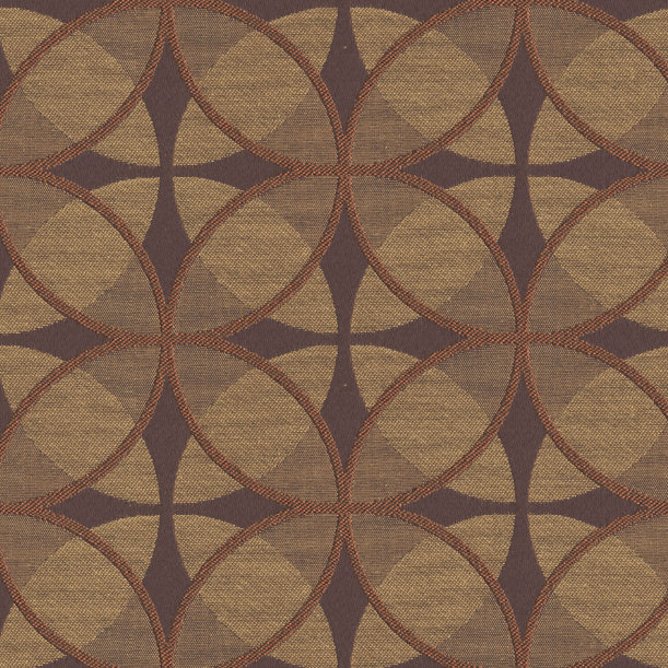 Guaranteed in Stock Clockwork Recycled Polyester, Polyester and Cotton Fabric, Copper