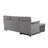 77.6” Reversible Sectional Sleeper Sofa-1883155776