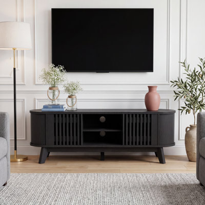 Meuble télé avec rangement et tablettes Jocelyn