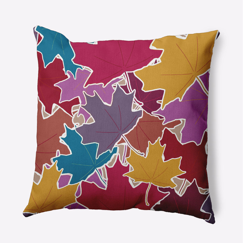 Housse et insert de coussin décoratif en polyester pour intérieur / extérieur E par Design, 20 po x 20 po, Larkspur