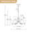 Cosner 9 - Light Dimmable Tiered Chandelier
