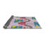 Tapis mauve/rouge/vert à motifs-1455234070