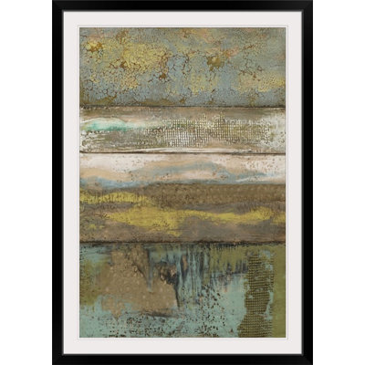 «Se segmented Textures II» par Jennifer Goldberger, reproduction d'art