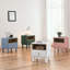 Table de chevet bleue de style moderne avec tiroir et espace de présentation - dans une tablette ouverte pour l'organisation-87673855