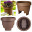 Jardinière ronde en plastique Classic Classic-1137656895-1137656894