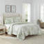 Ensemble de courtepointe réversible en coton Laura Ashley Bedford-109721314-109721313