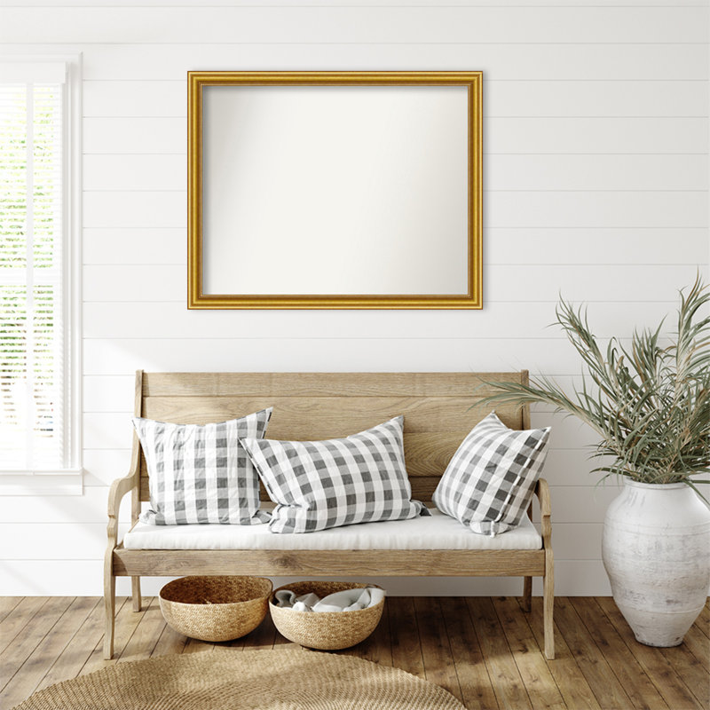 Tailey Solid Wood Wall Mirror, 33.75" x 41.75"