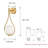 Ardennes Dimmable Brass Armed Sconces 2-Pack