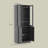 Marta 71" Kitchen Pantry（black）-124871969