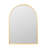 Cillean Arched Metal Modern Wall Mirror