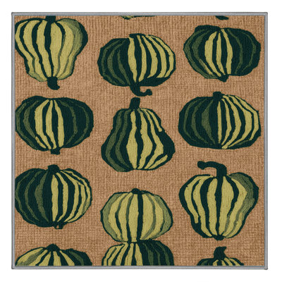 Washable Chayote Vegetables Area Rug