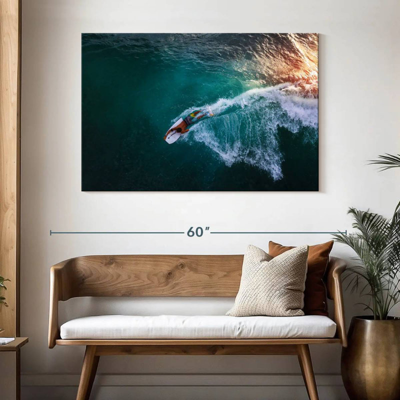 Surfer Sirci, H 32 po x l 48 po