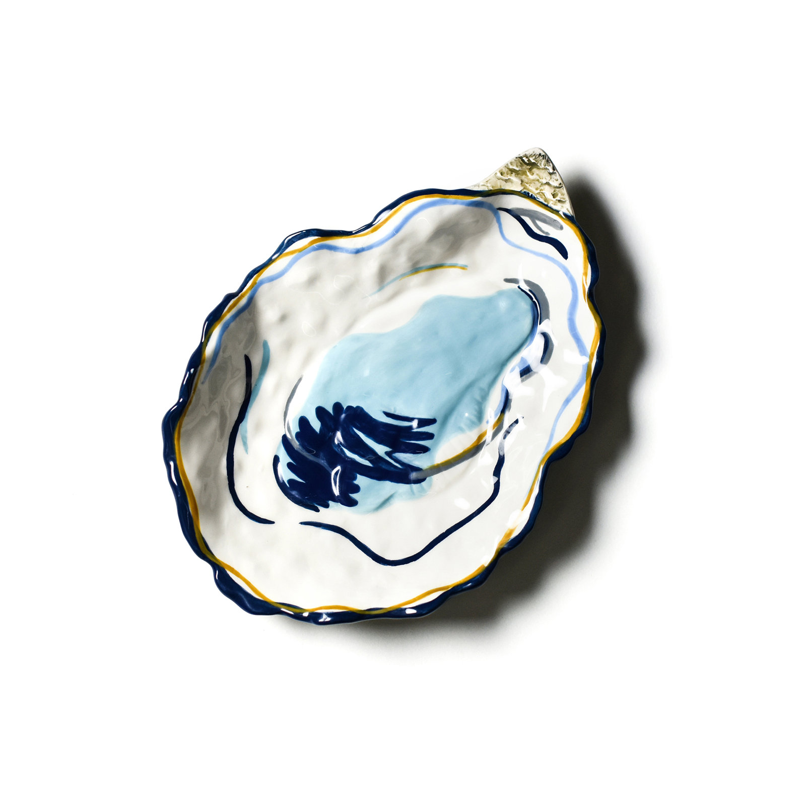 Ceramic Platter, 3.1" W x 4.5" L x 1" H