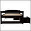 Lit plateforme robuste en pin et en panneau de fibres à densité moyenne pour une stabilité inébranlable et un décor de chambre à coucher élégant-756872148