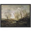 «Classic French Country Fall Trees Rustic Artwork, impressions encadrées, affiches, petit art mural de salle de bain»-101825487-101825488