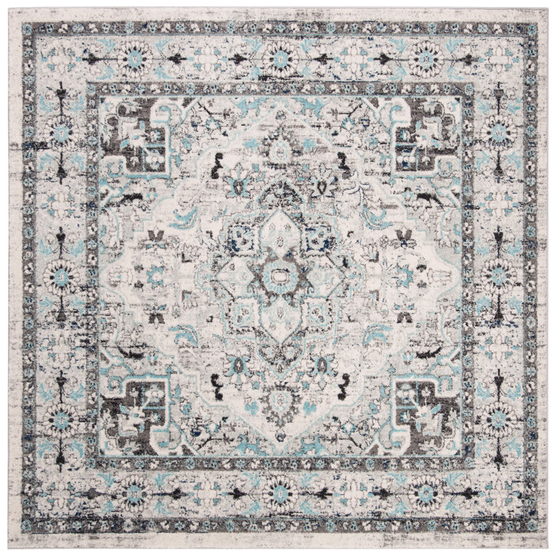 Kallie 900 Performance Oriental Rug, Square 6'7"