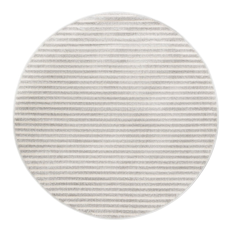 Tapis intérieur / extérieur Sabrina Soto, Rond 5 pi 1 po
