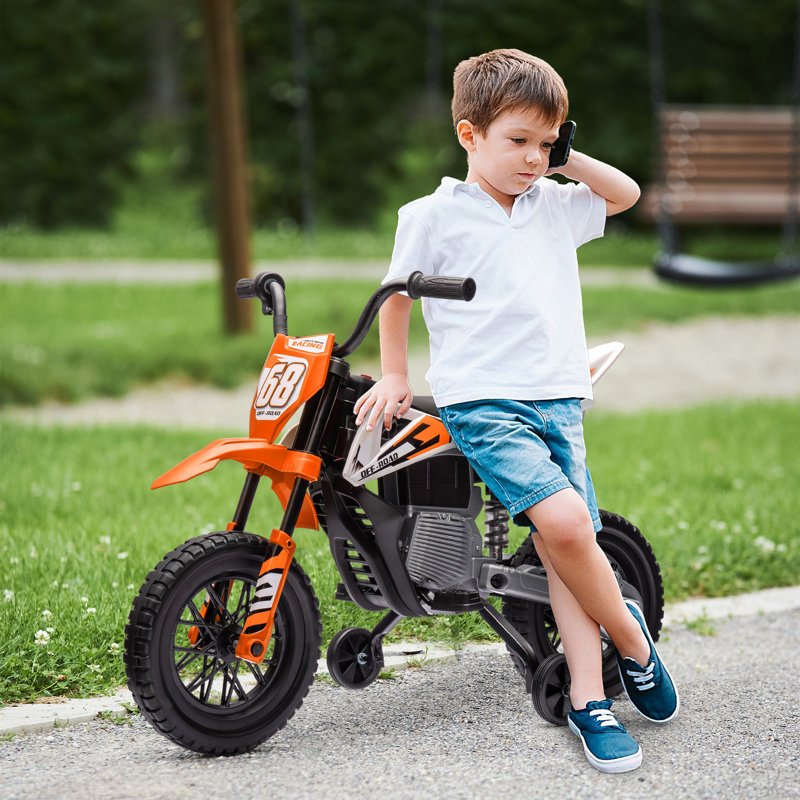 Zoomie Kids Battery Powered Ride On, Orange