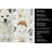 White Akita Coffee Bar Kitchen Towel-1168063132