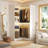 36"Corner Closet System With 2 Rods And Hutches-354617448