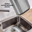 MantraRaj Kitchen Utensil Holder & Knife Block Stainless Steel Cutlery Holder & Organiser Storage