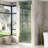 32"x 72" H Semi-Frameless Pivot Shower Door with  1/4 inch(6mm) Clear Tempered Glass And Handle,Brushed Gold-124870117