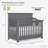 Waverly GREENGUARD Gold Certified 4 -in-1 Convertible Crib-36086665
