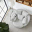 Fauteuil demi-tonneau pivotant à 360 °-87952863