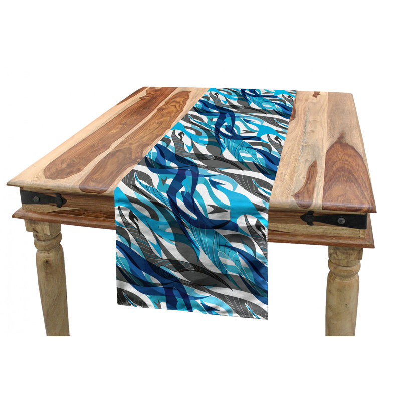 Abstract Table Runner, 72" x 16"