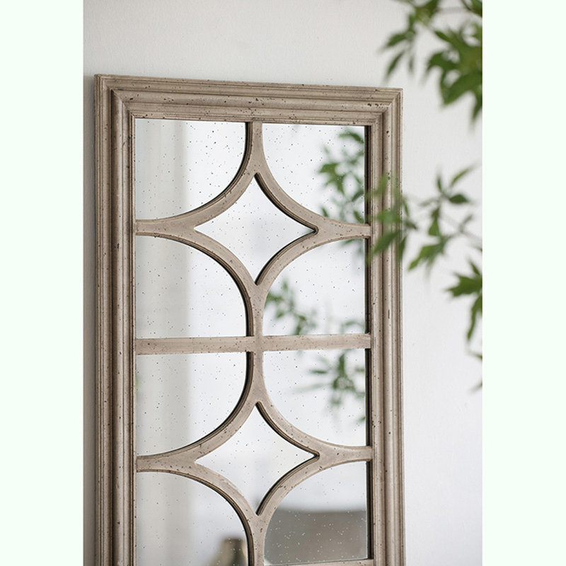 Miroir rectangulaire 28 po x 59 po Glister