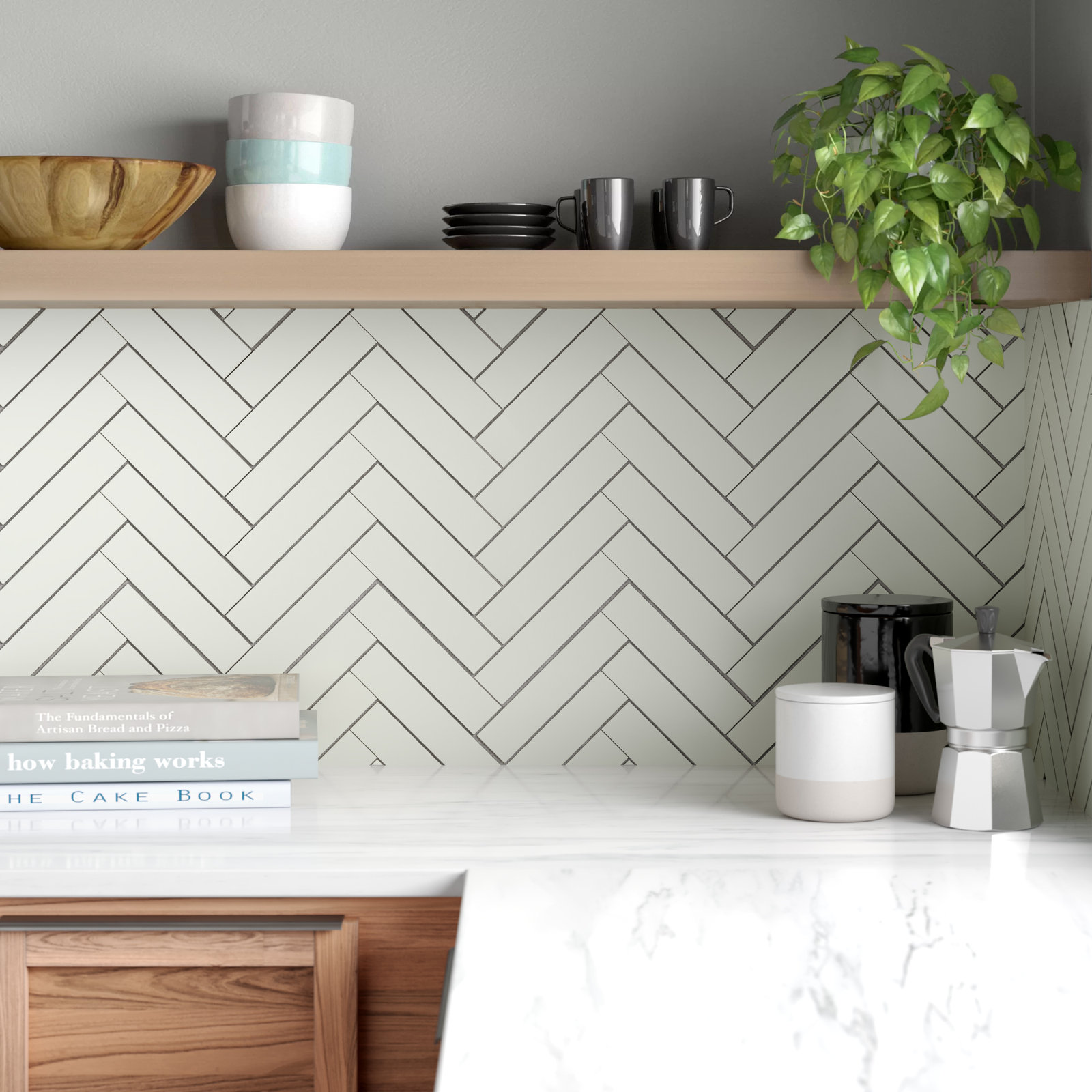 Metro Soho Ceramic Subway Tile, Matte White