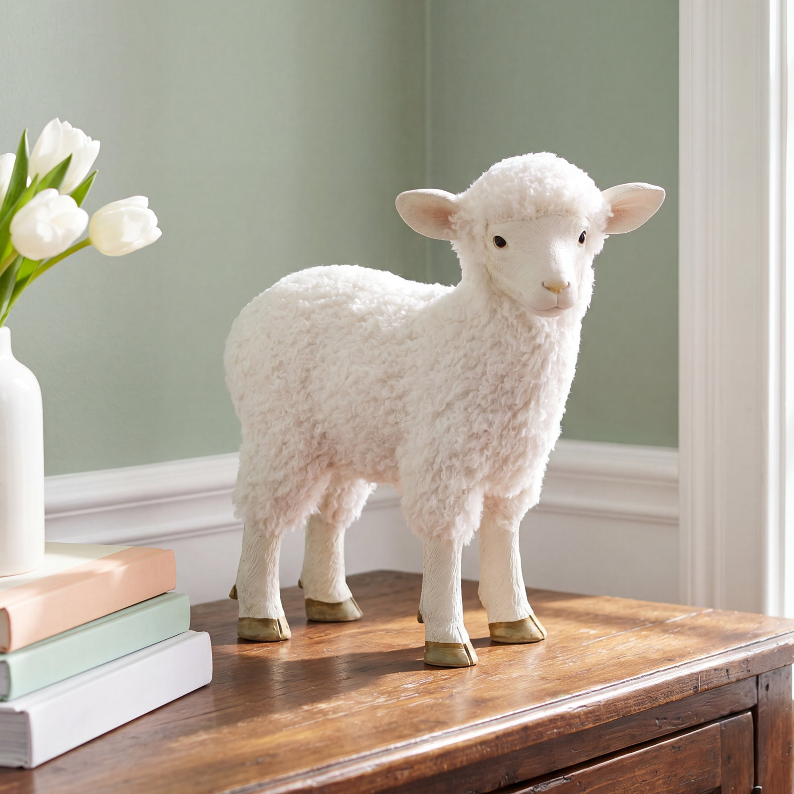Hawkins Standing Lamb Figurine