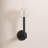 Indira Steel Armed Sconce-1332960141