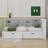 Wooden DayBed with 2 Drawers, Shelf and USB Charging Ports-99837541-99837539