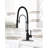 Pull Out Gooseneck High-Arc Kitchen Faucet-93591445