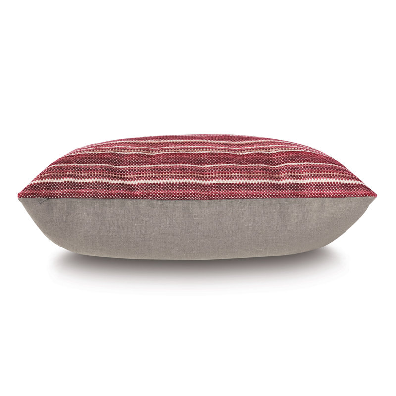 Eastlake Lumbar Pillow Cover & Insert, Red