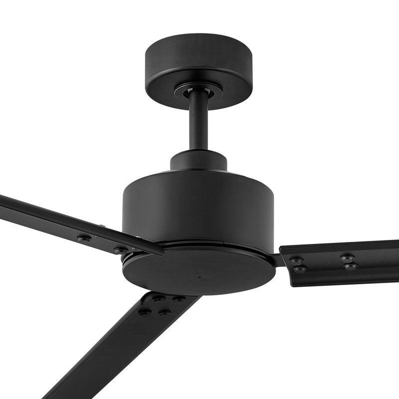 Ventilateur intelligent 72 "Hinkley Fan Indy, Noir mat