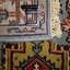 Caeley Oriental Area Rug in Blue